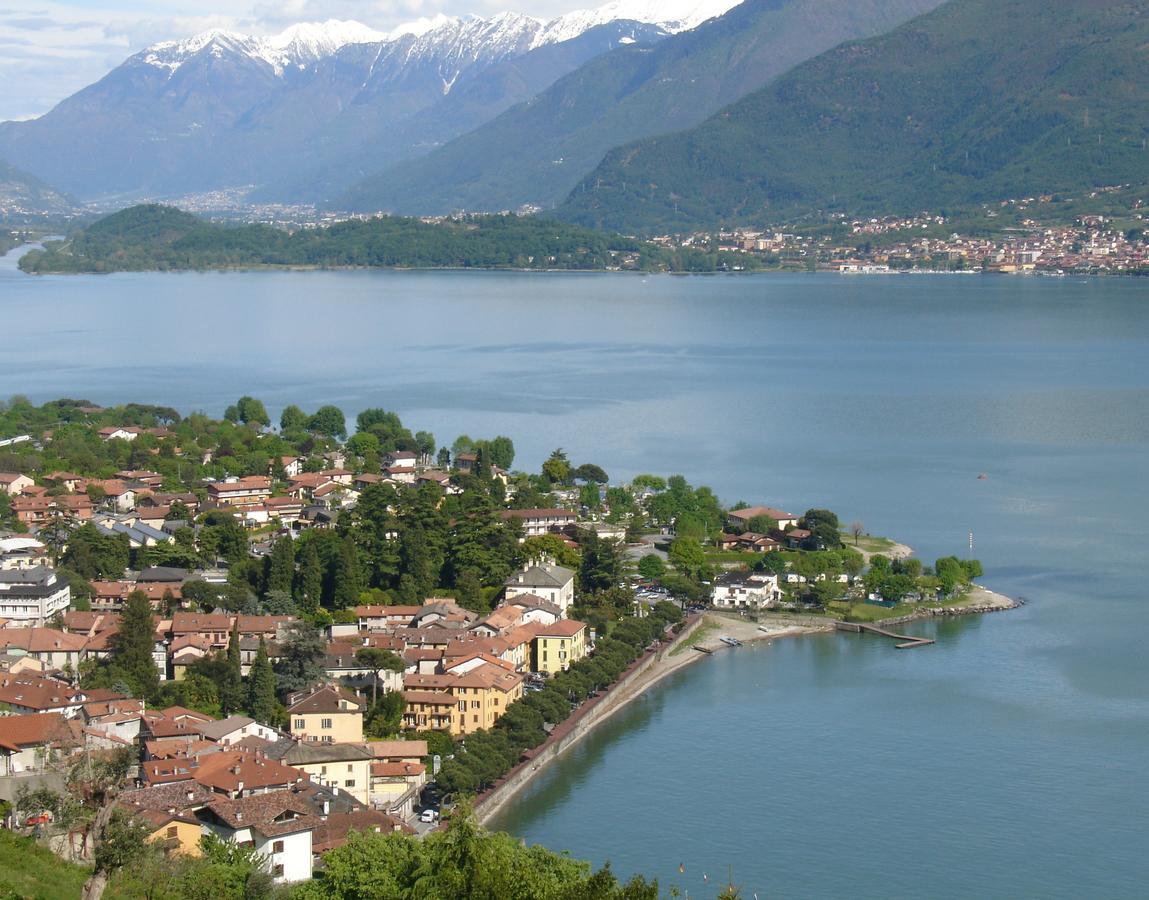 Hotel Vischi Domaso Bagian luar foto