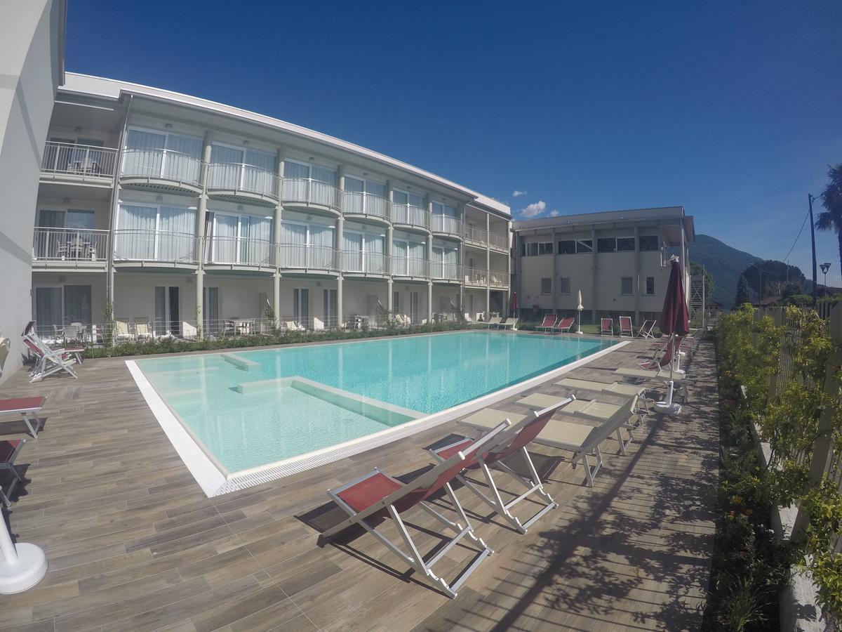 Hotel Vischi Domaso Bagian luar foto