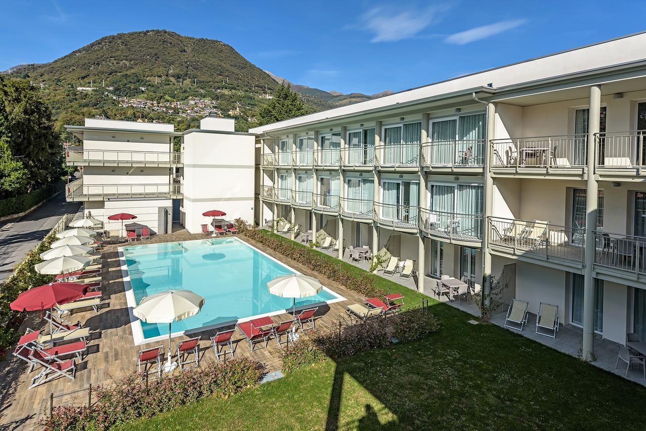 Hotel Vischi Domaso Bagian luar foto